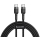 BASEUS USB-C USB-C Cafue PD 60W 2m czarno-szary CATKLF-HG1 - 691564 - zdjęcie 2